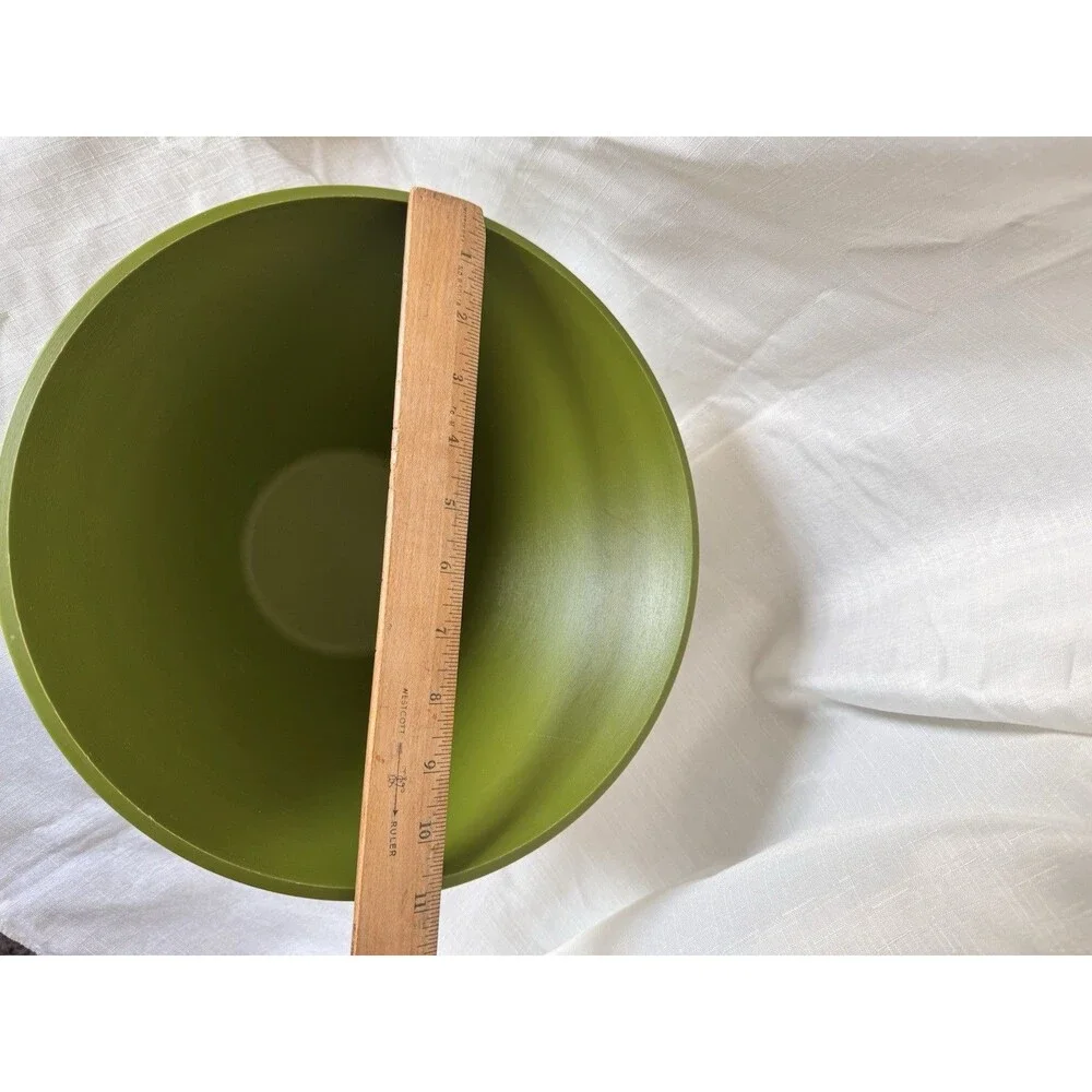 Vintage MCM David Douglas Co. 1960’s Accalac Avocado Green 9-piece Hostess Set